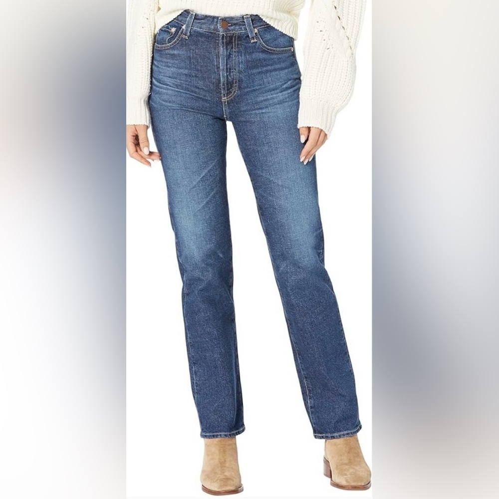 AG Adriano Goldschmied High Rise Vintage Straight Leg Jeans NWT 31R